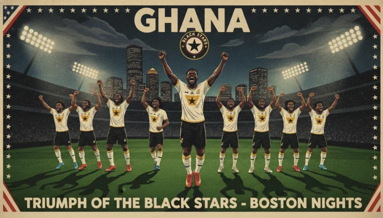 Ghana Shuts Out England: World Cup Shock in Boston