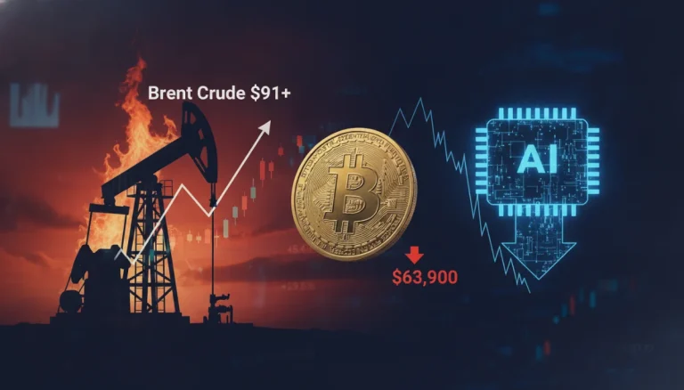Why Bitcoin Crashed Under $64K: Oil Shock and AI Bust Explained