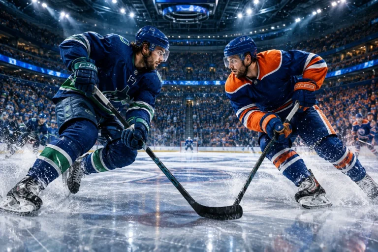 Canucks Return Home for a Fast Oilers Rematch